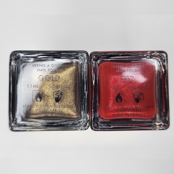 Rare Authentic Louis Vuitton nail polish VIP Japan Red Gold Vernis - Picture 4 of 8